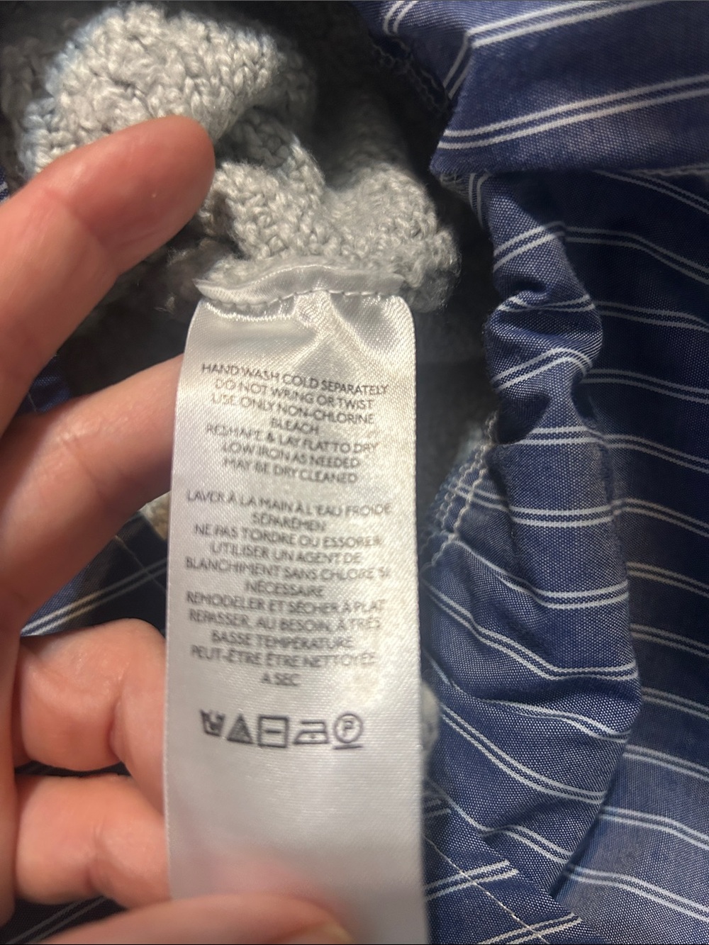 Maeve Melinda Cable Short-Sleeve Twofer Sweater - Picture 5 of 10